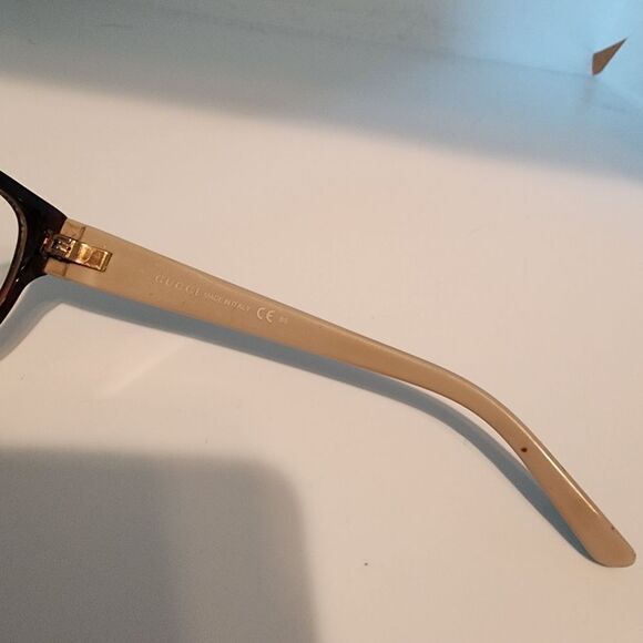 Authentic Gucci Tortoiseshell & Blue & Black Ombre Prescription Glasses Frames - Picture 10 of 16